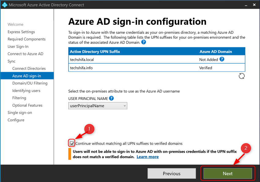 Setup Your Hybrid Environment Using Azure AD Connect
